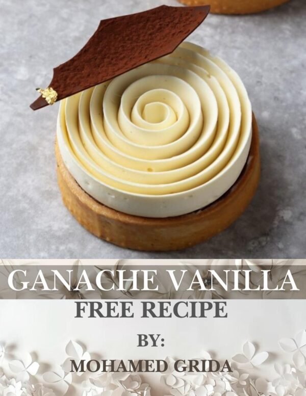 FREE RECIPE  GANACHE VANILLA